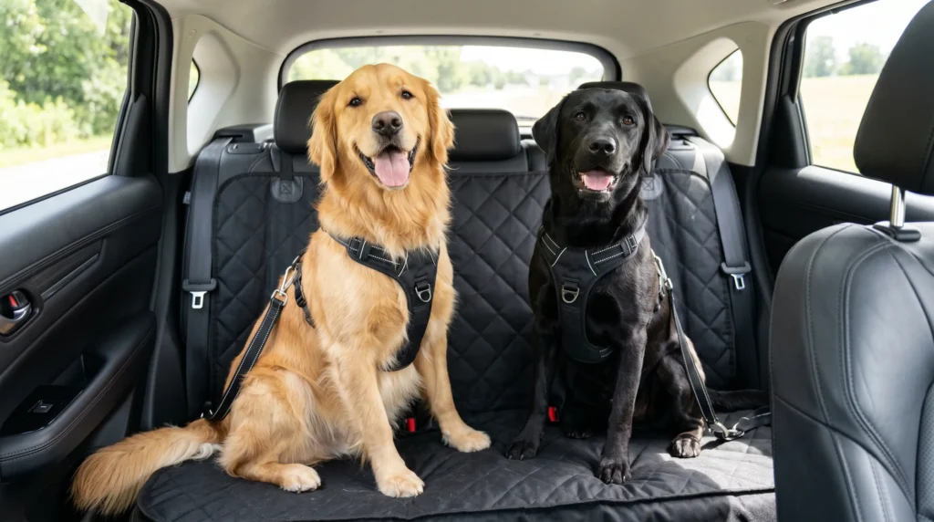 melhor capa de banco para cachorro em viagem de carro
