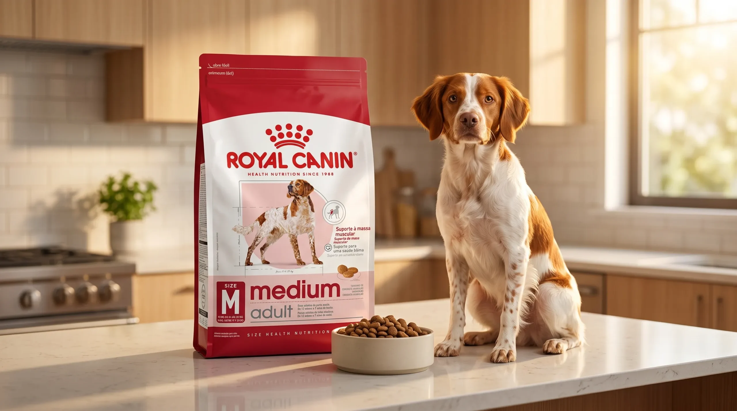 Royal Canin Medium Adult 12kg — ração premium para cães adultos de porte médio