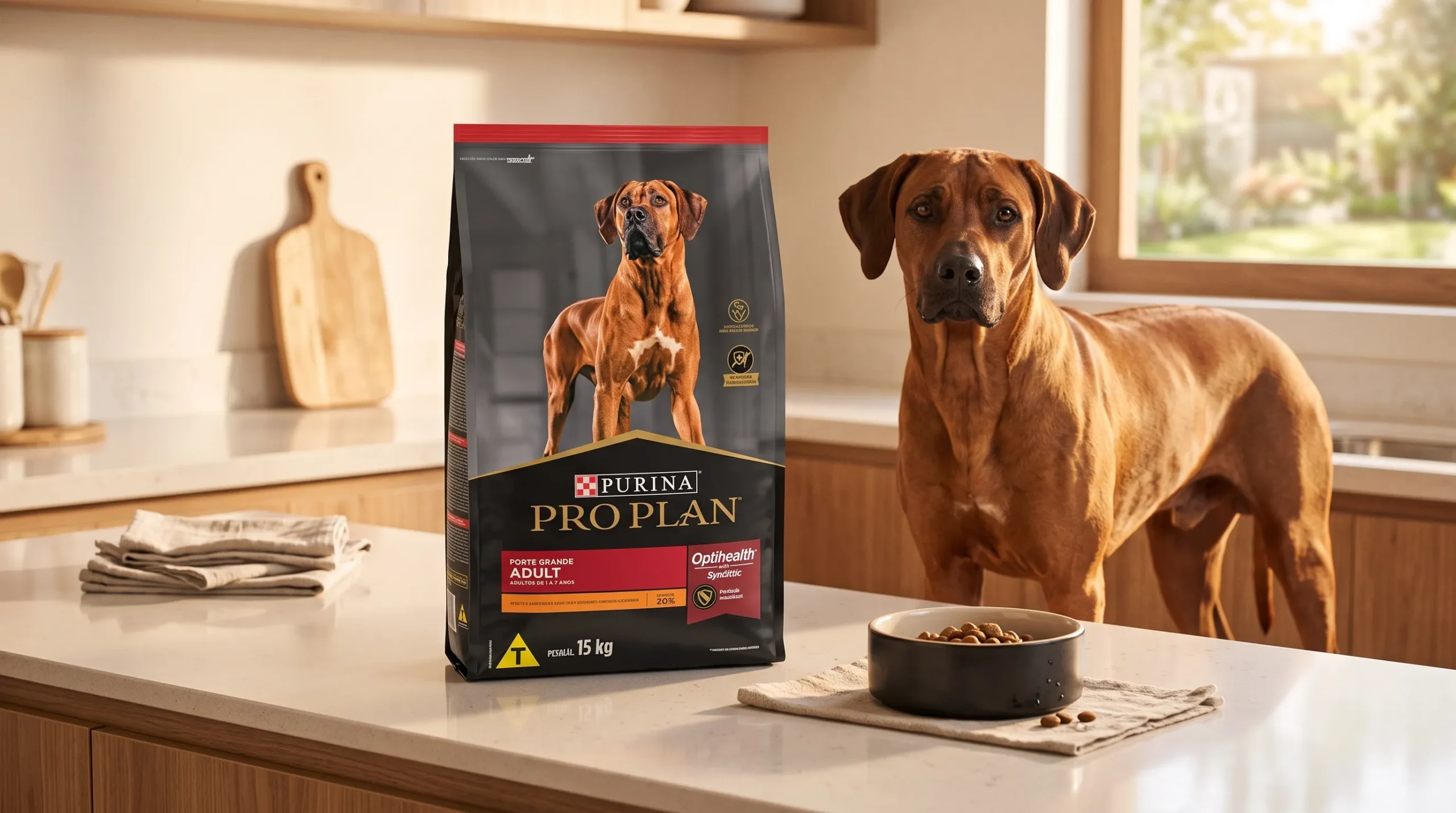 Purina Pro Plan Frango 15kg — ração super premium para cães adultos de grande porte