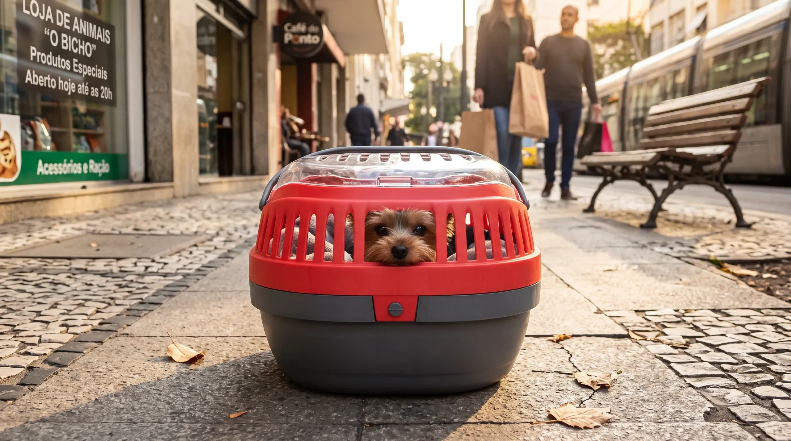 Chalesco Mini Gulliver G — caixa de transporte leve para cachorro pequeno